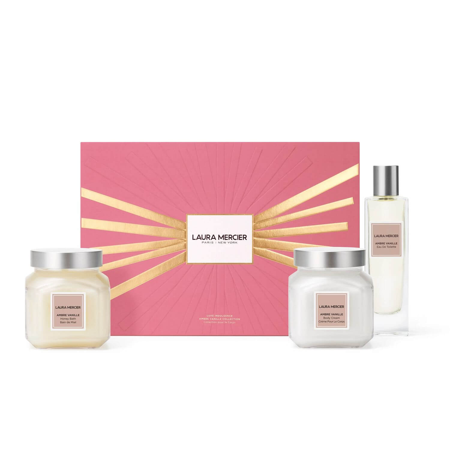 luxe indulgence ambre vanille collection (set cuidado personal)
